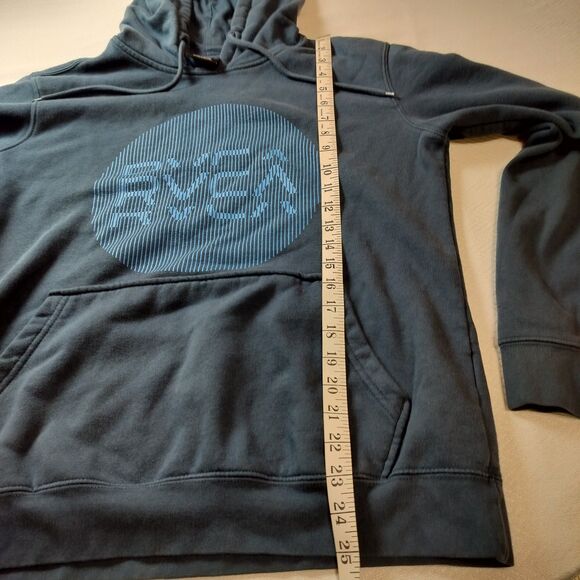 RVCA Blue Hoodie Size Small - Picture 3 of 6